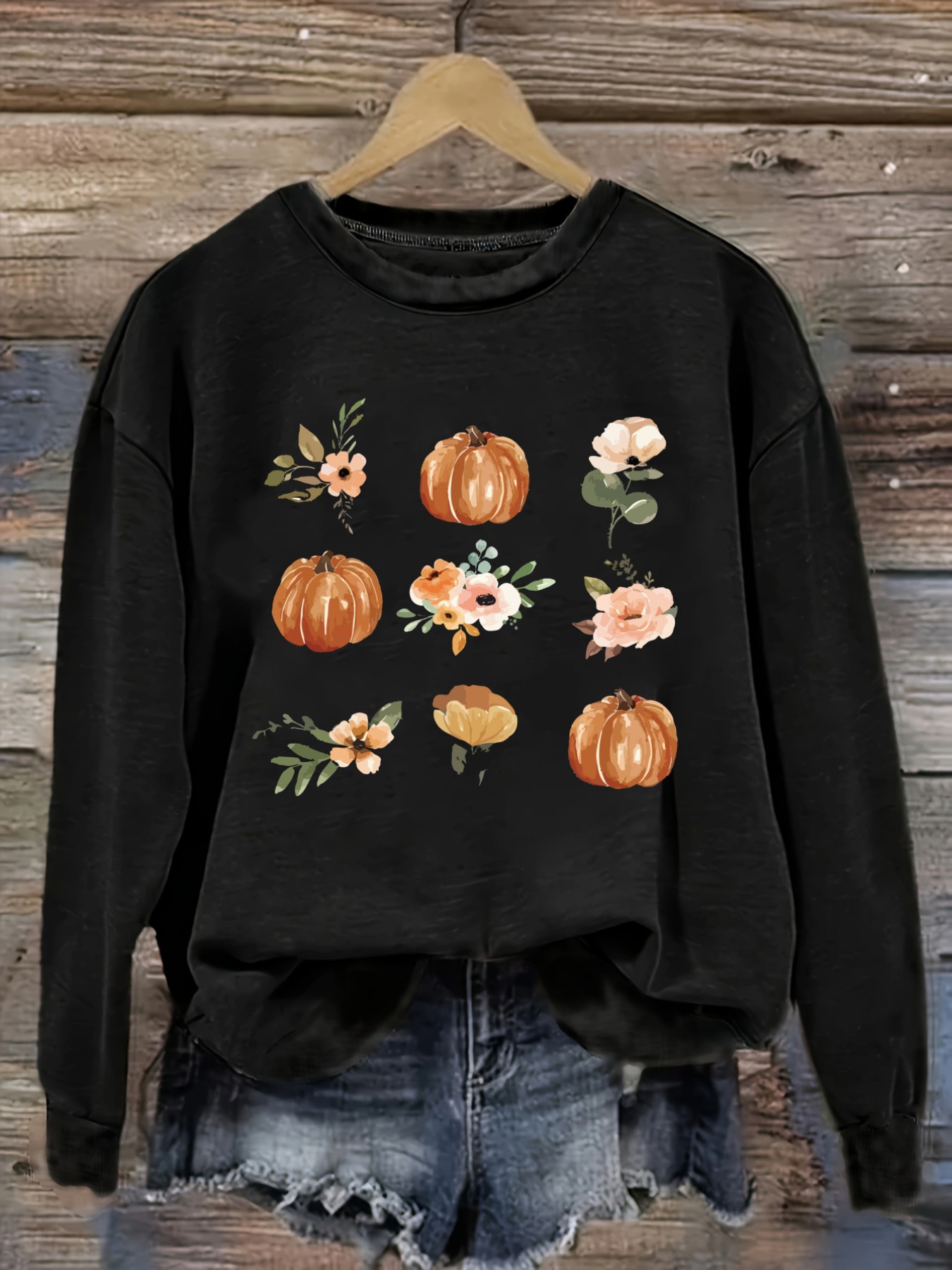 Winter Clothing Design - Women's Casual Long Sleeve Crew Neck