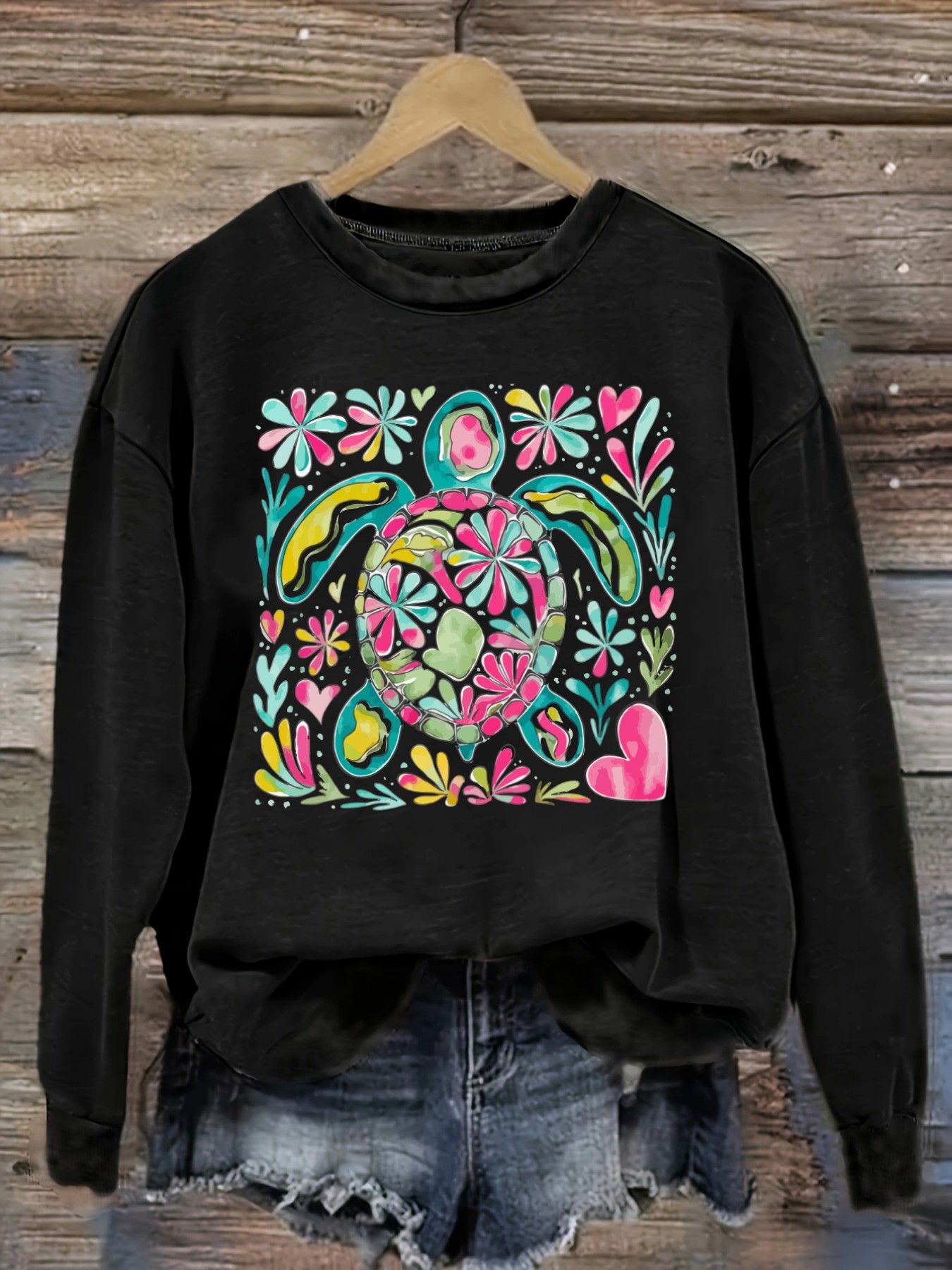 Winter Clothing Design - Women's Casual Long Sleeve Crew Neck