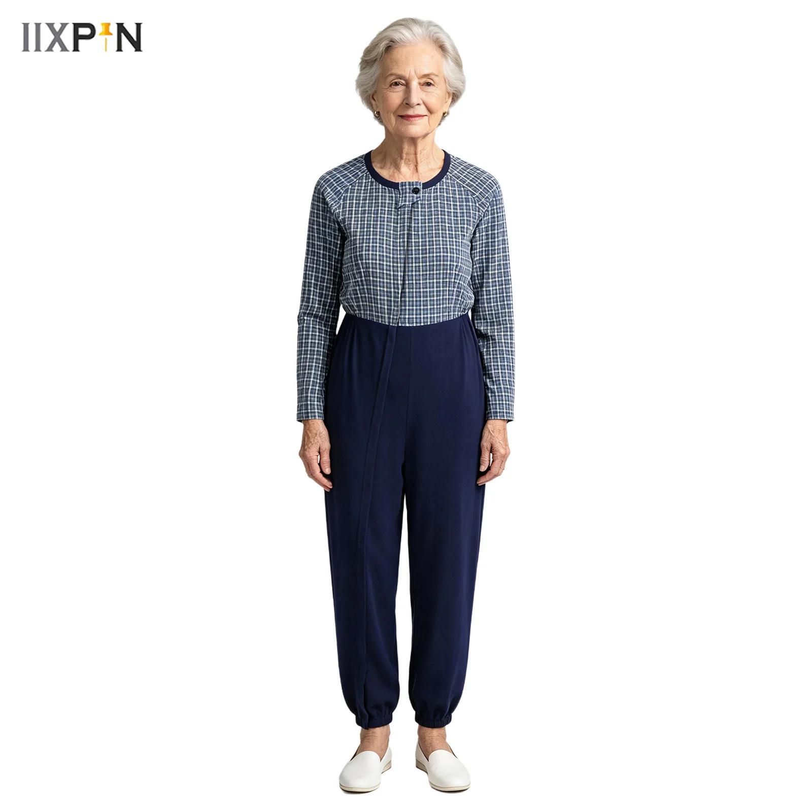 Winter Clothing Needs - Womens Alzheimer Jumpsuit Dementia Elderly Special