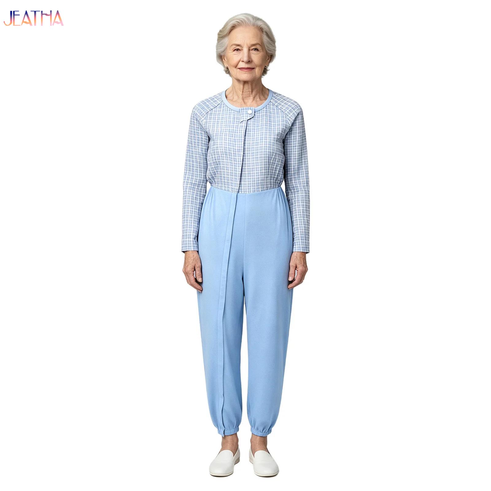 Winter Clothing Needs - Womens Alzheimer Jumpsuit Dementia Elderly Special