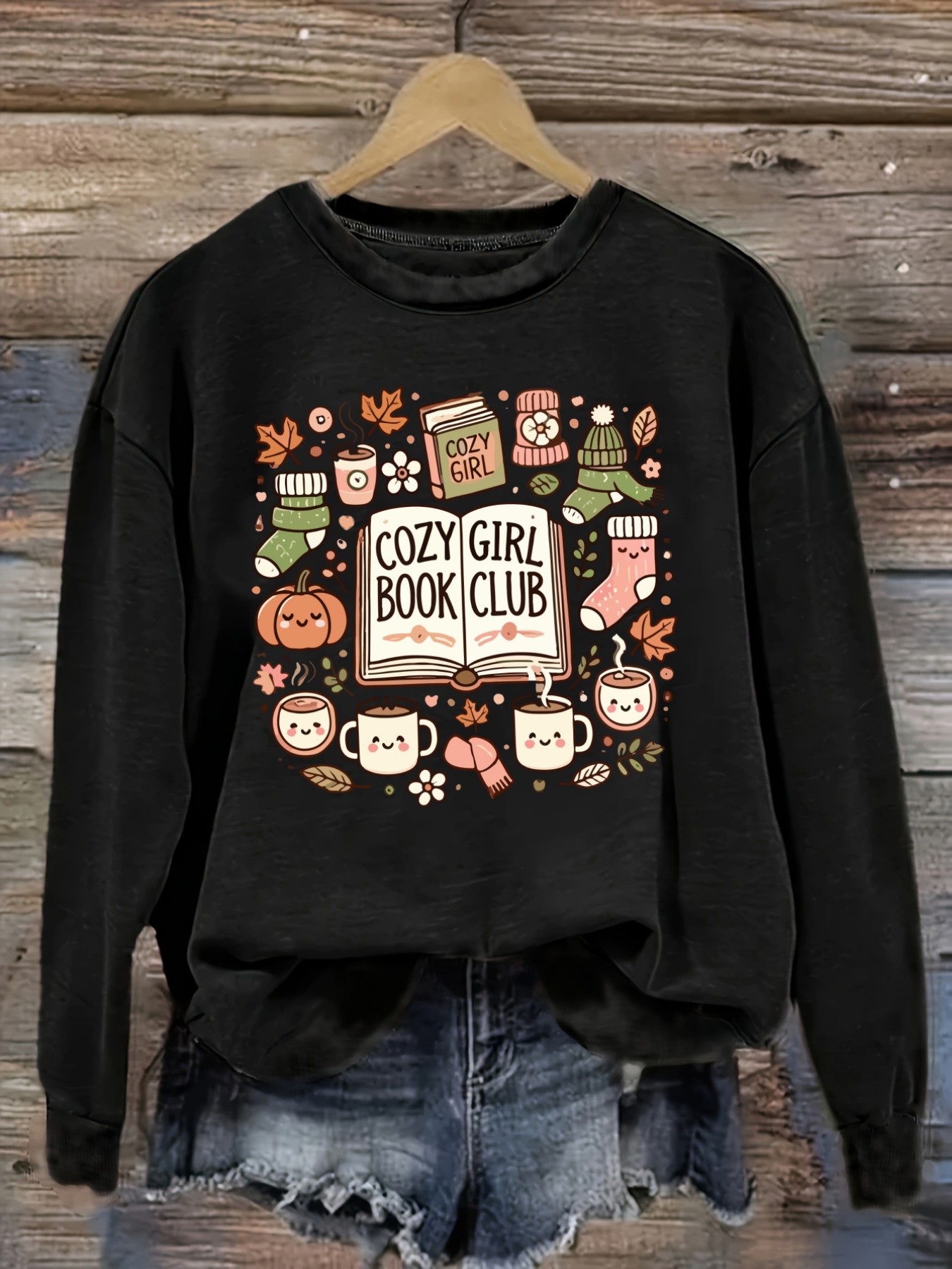 Winter Clothing Design - Women's Casual Long Sleeve Crew Neck
