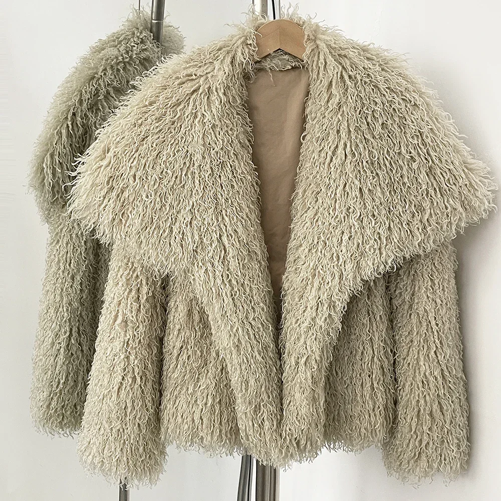 Fur Coat Eco-friendly Faux Fur - đánh giá và giá Winter Clothing Store