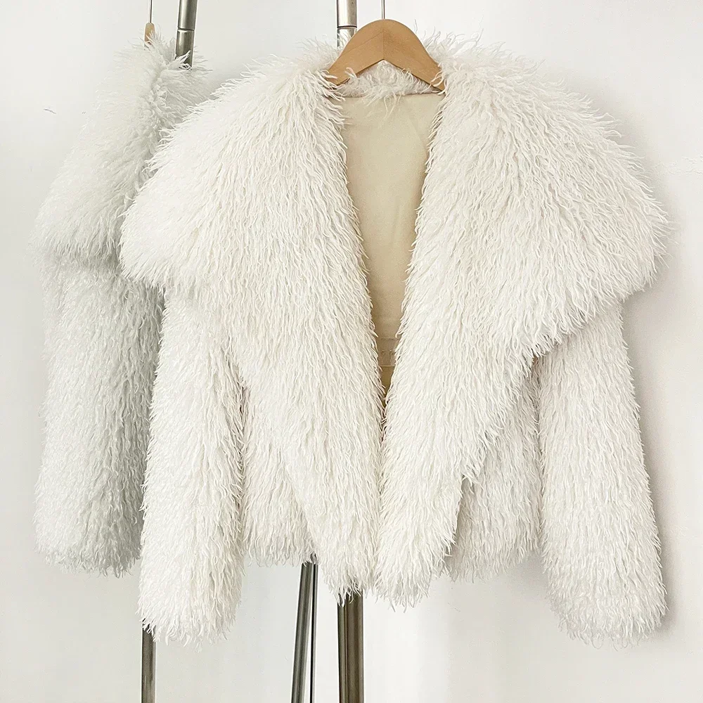 Fur Coat Eco-friendly Faux Fur - đánh giá và giá Winter Clothing Store