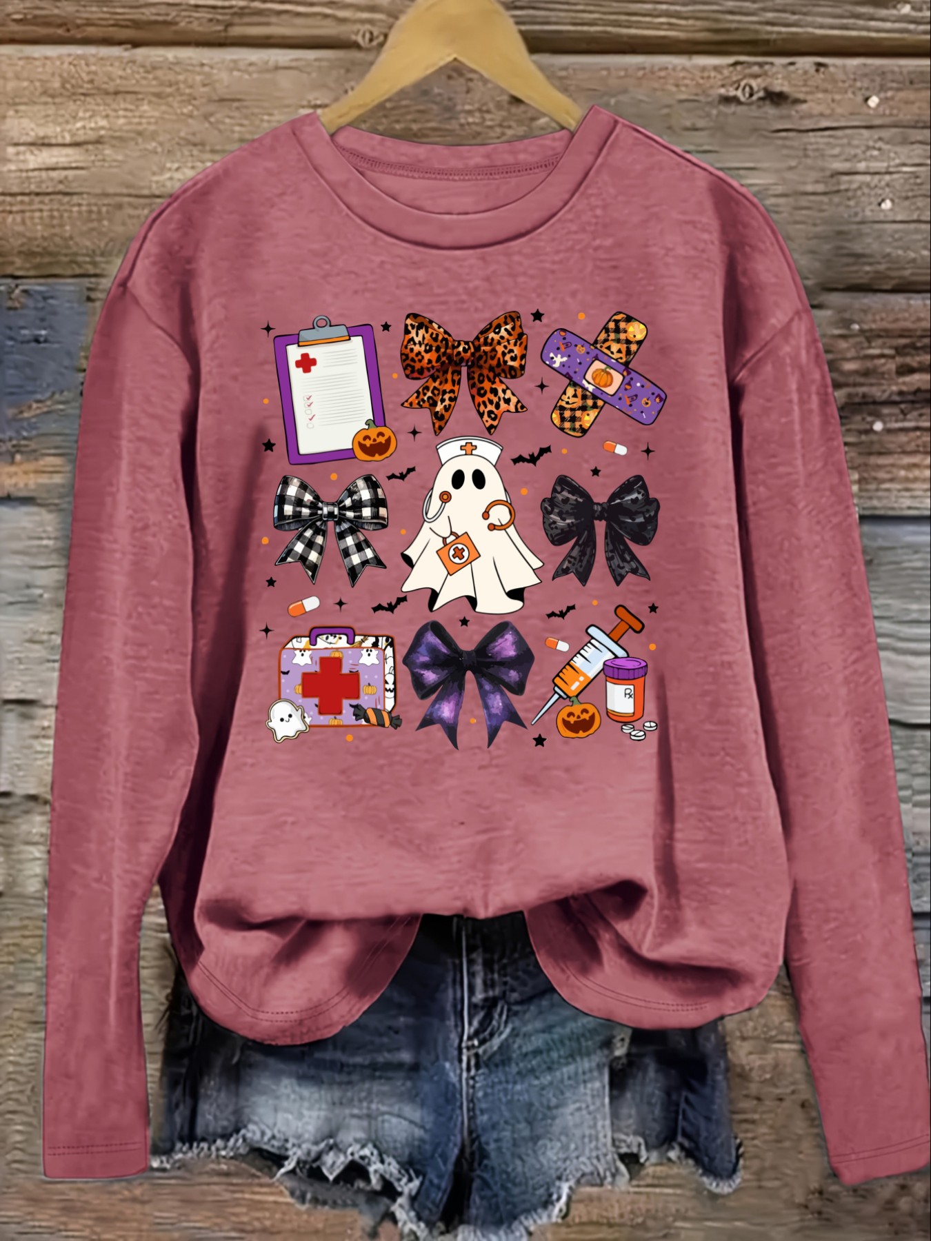 Women's Casual Long Sleeve Cre - đánh giá và giá Winter Clothing Design