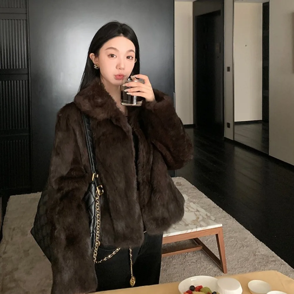 Natural Rabbit Fur Coat Women  - đánh giá và giá Winter Clothing Store