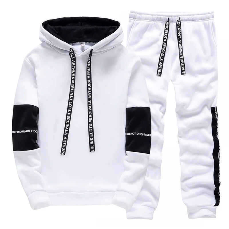 Black White Men's Tracksuit Fa - đánh giá và giá Winter Clothing Outdoor