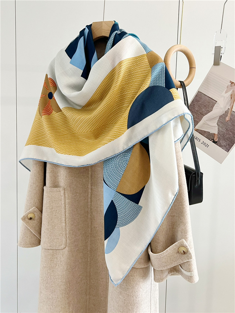 30Silk 70Wool Scarf 135CM Luxu - đánh giá và giá Winter Clothing Hong Kong