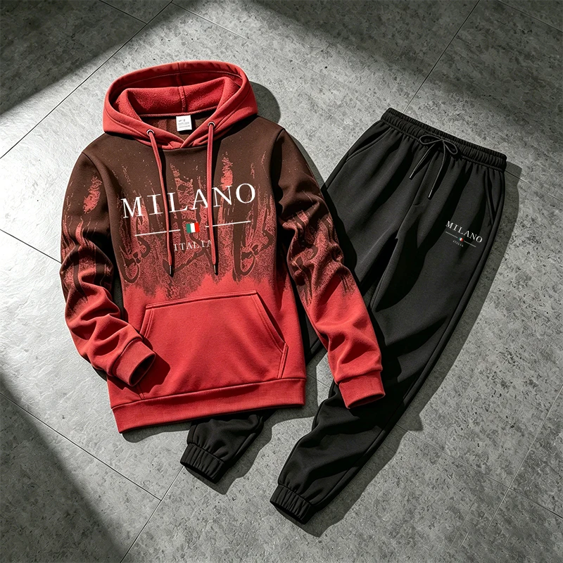 Splashed ink Men's Hoodie Trac - đánh giá và giá Winter Clothing Outdoor