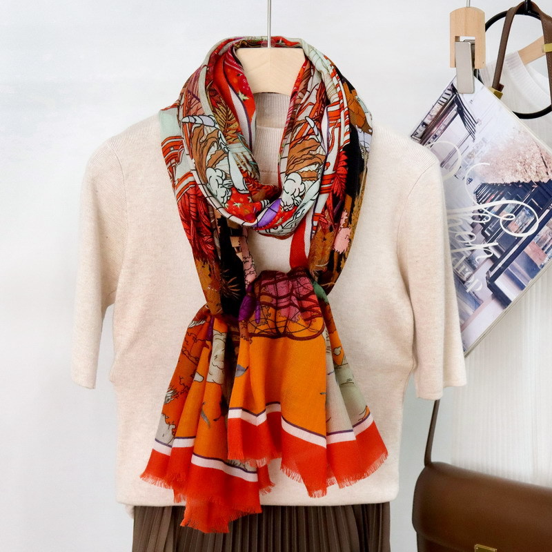 Long Tassels Cashmere Red Shaw - đánh giá và giá Winter Clothing Hong Kong