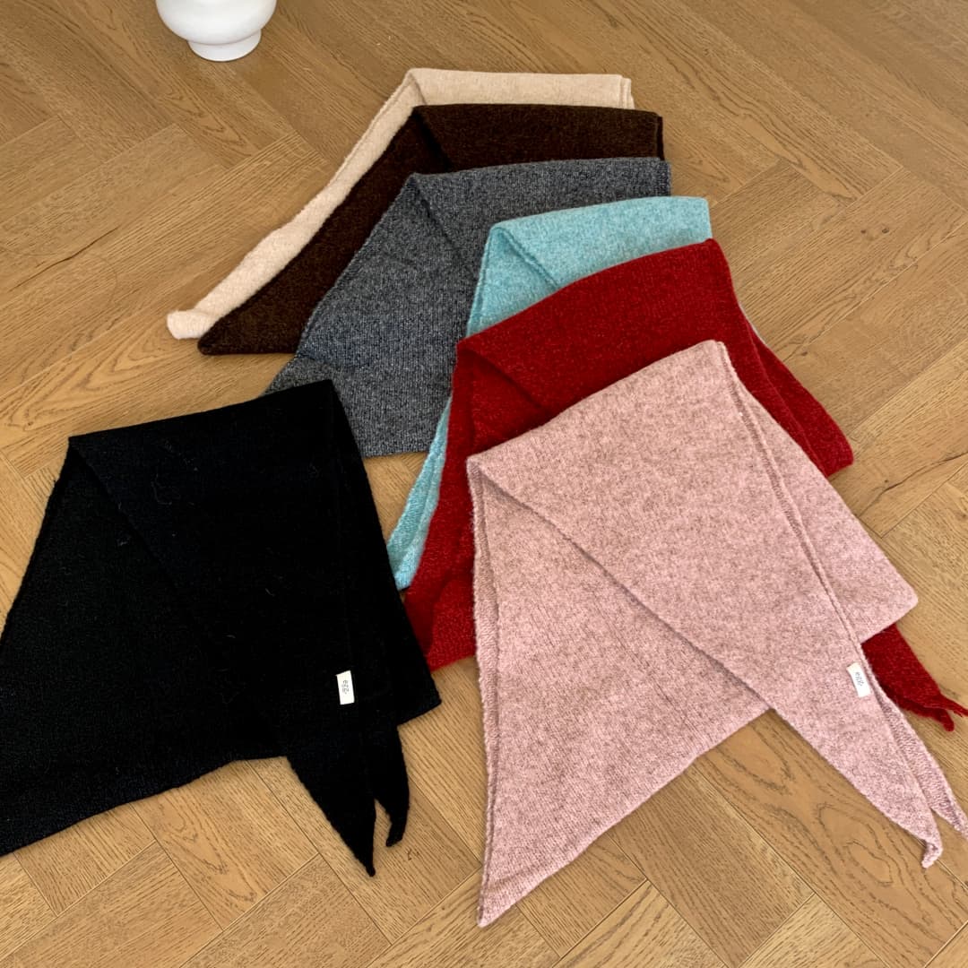 2026 NEW Korean Triangle Scarf - đánh giá và giá Winter Clothing Korea
