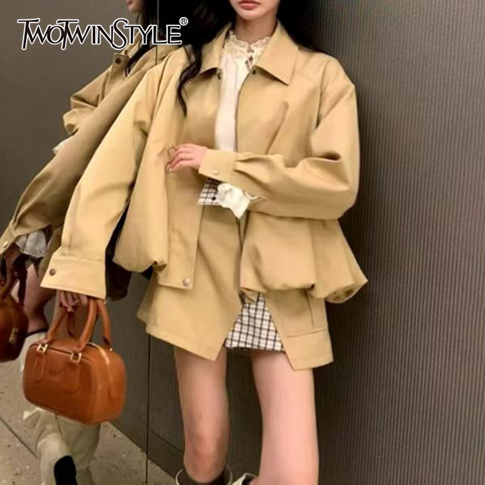 TWOTWINSTYLE Khakl Spliced Poc - đánh giá và giá Winter Clothing Pk