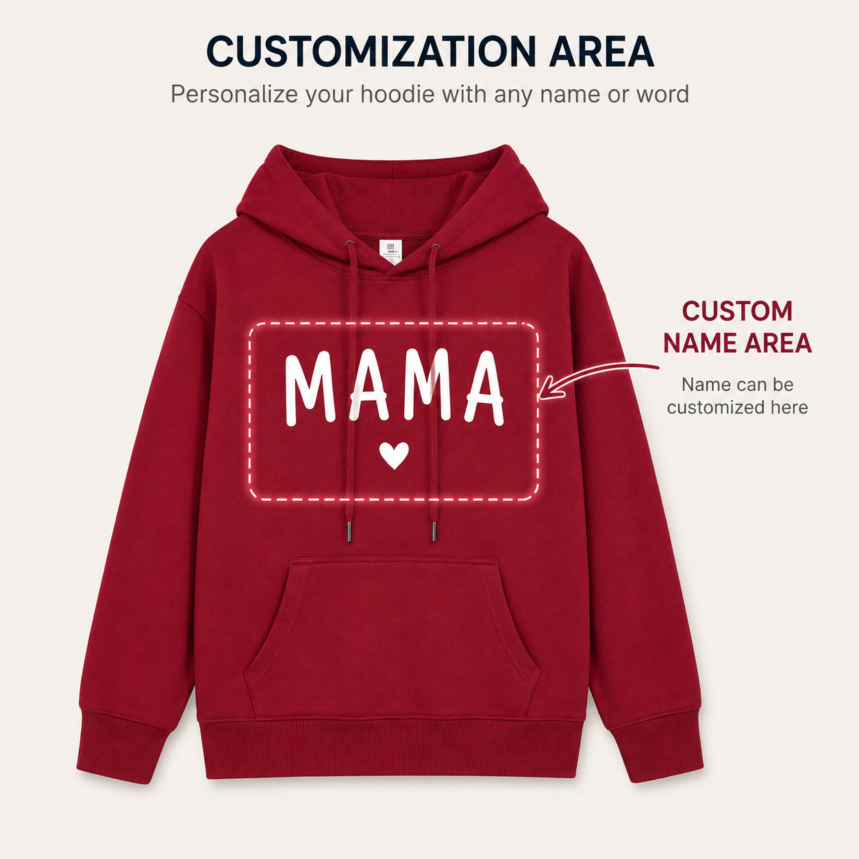 Custom Family Matching Hoodie  - đánh giá và giá Winter Clothing Name
