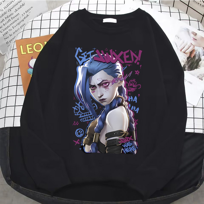 Jinx Arcane Hoodie Hot Anime W - đánh giá và giá Winter Under Clothing