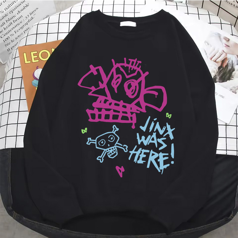 Jinx Arcane Hoodie Hot Anime W - đánh giá và giá Winter Under Clothing