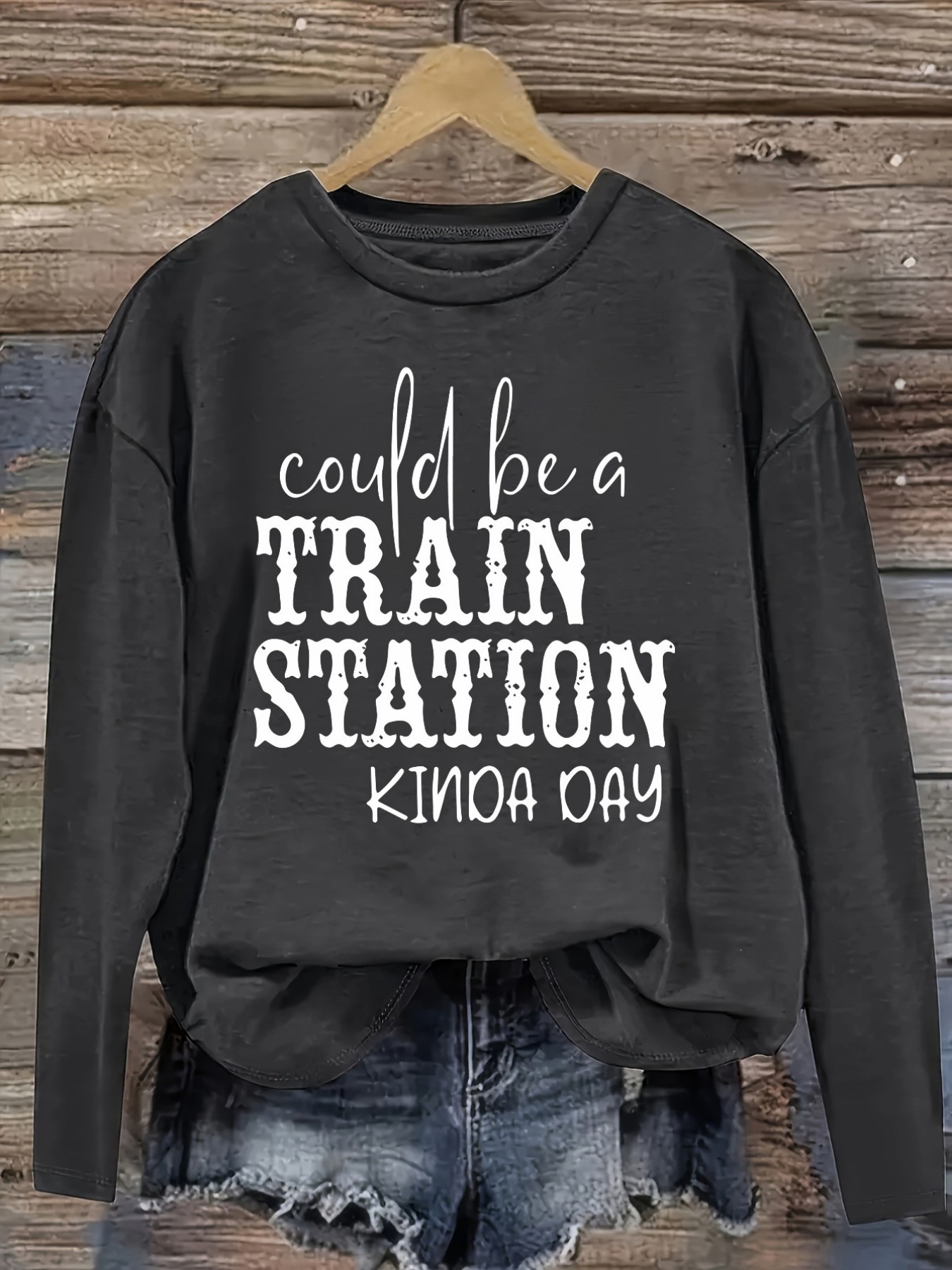 Women's Casual Long Sleeve Cre - đánh giá và giá Winter Clothing Design