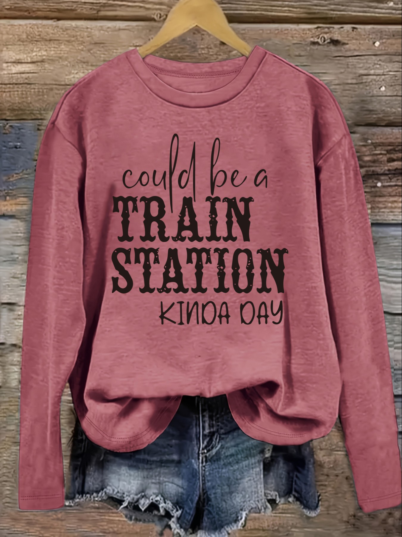 Women's Casual Long Sleeve Cre - đánh giá và giá Winter Clothing Design