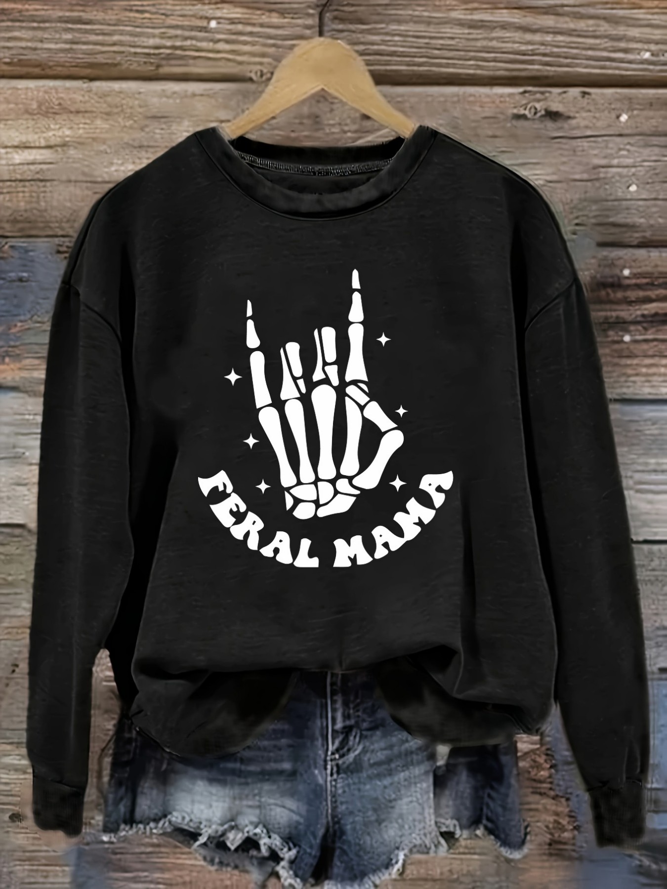 Women's Casual Long Sleeve Cre - đánh giá và giá Winter Clothing Design