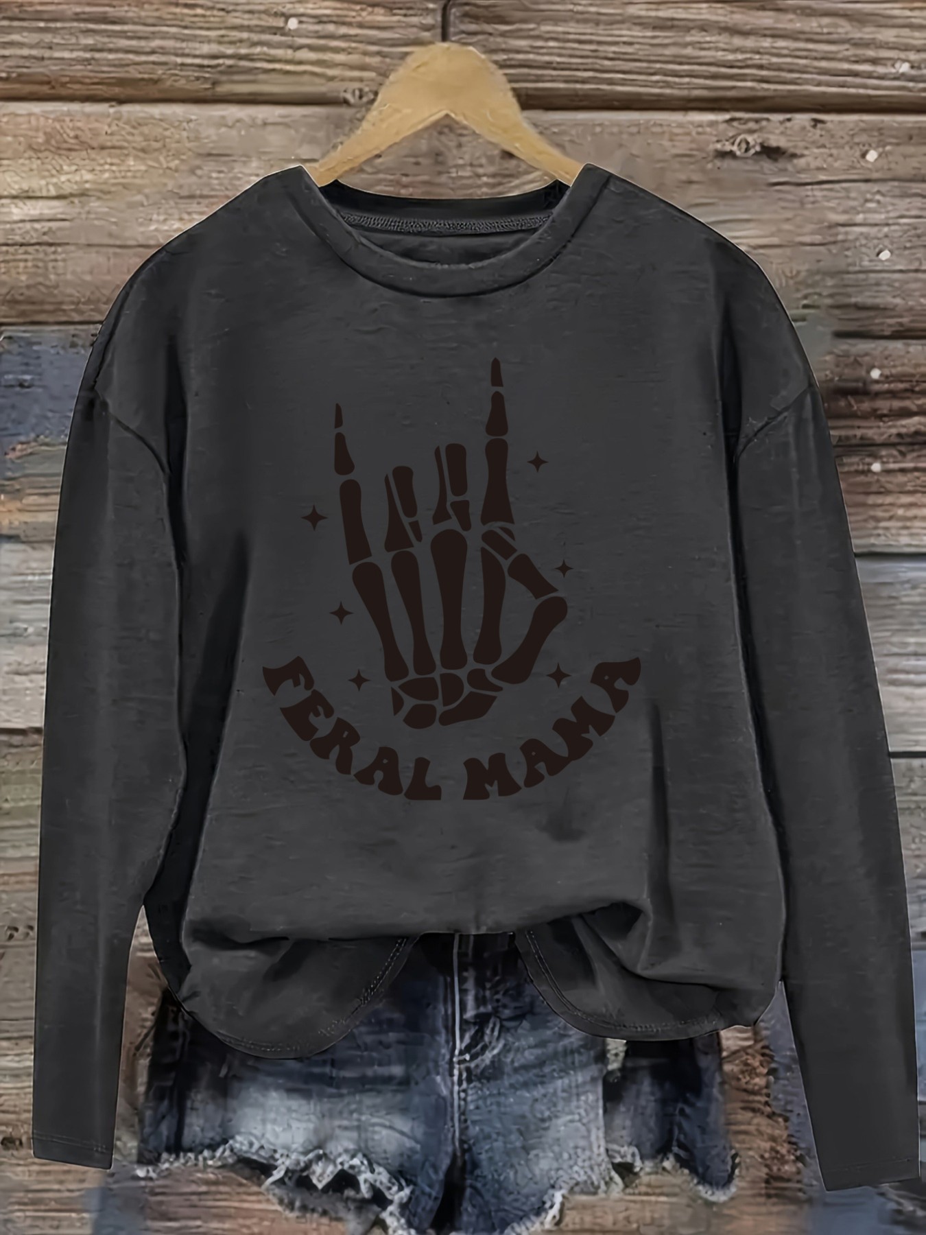 Women's Casual Long Sleeve Cre - đánh giá và giá Winter Clothing Design