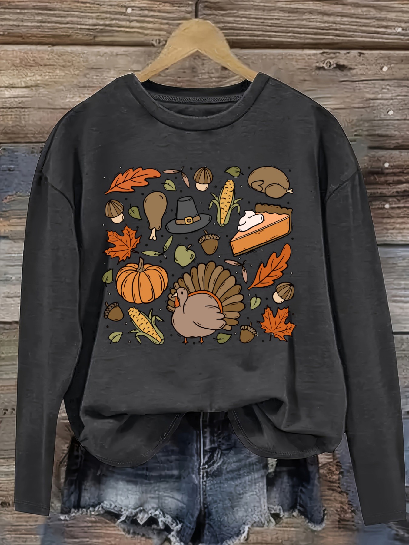 Women's Casual Long Sleeve Cre - đánh giá và giá Winter Clothing Design
