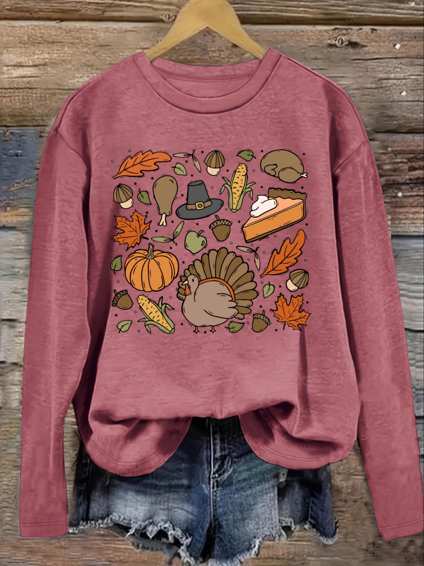 Women's Casual Long Sleeve Cre - đánh giá và giá Winter Clothing Design