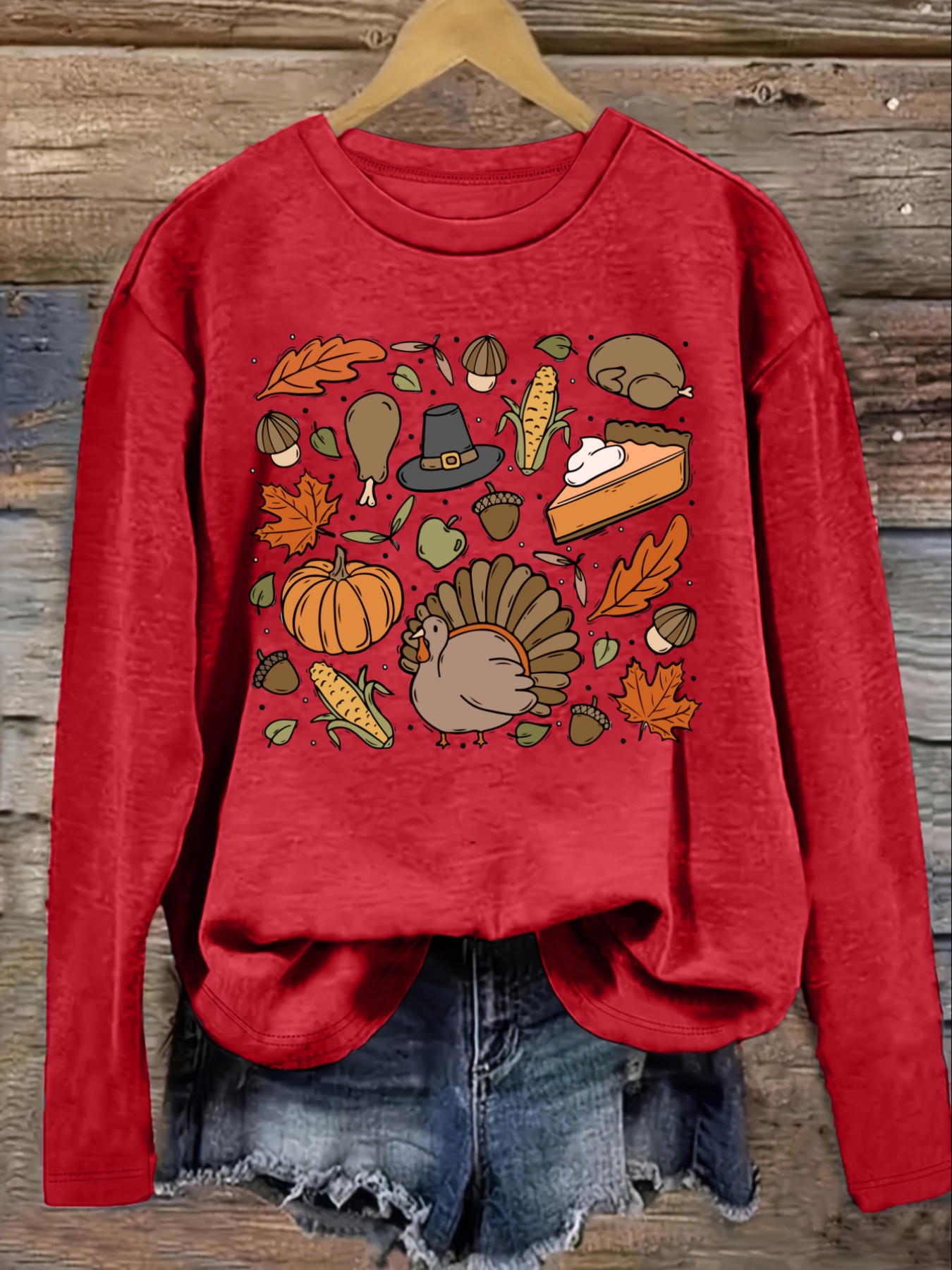 Women's Casual Long Sleeve Cre - đánh giá và giá Winter Clothing Design