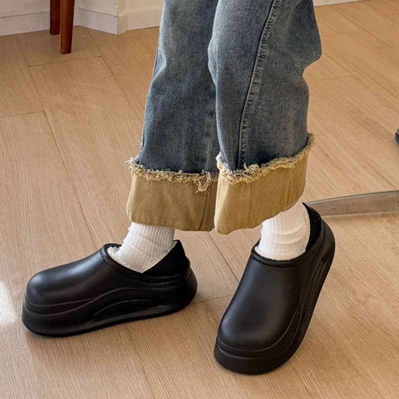 Waterproof Eva Chunky Platform - đánh giá và giá Winter Clothing Korea