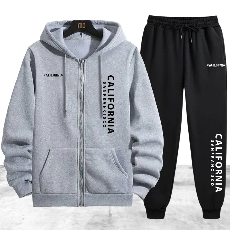 Tracksuit Men's Printing Casua - đánh giá và giá Winter Clothing Outdoor