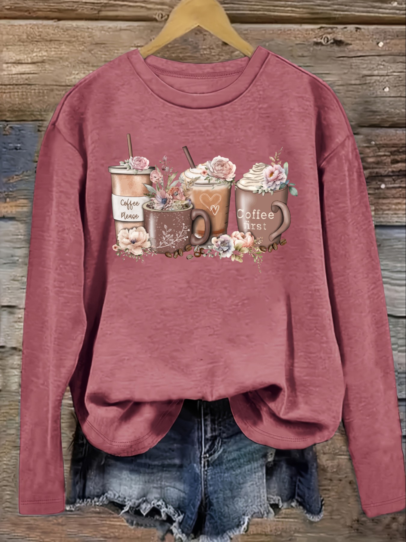 Women's Casual Long Sleeve Cre - đánh giá và giá Winter Clothing Design