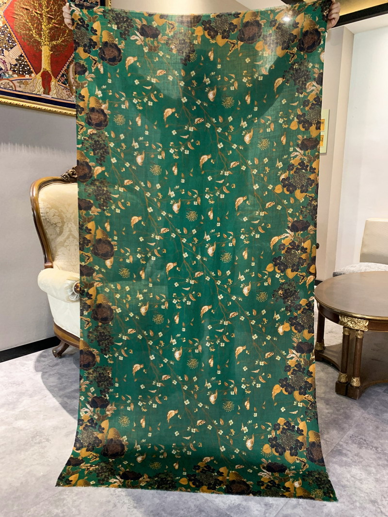 Long Green Cashmere Shawls Lux - đánh giá và giá Winter Clothing Hong Kong