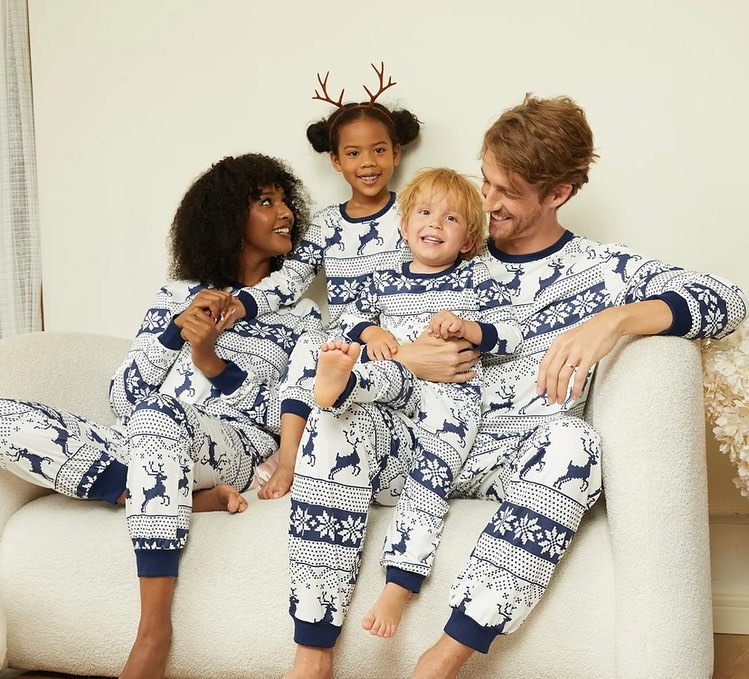 Merry Xmas Family Matching Paj - đánh giá và giá Winter Clothing Looks
