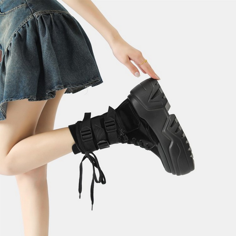 Hot Fashion Women Chunky Platf - đánh giá và giá Winter Clothing Korea