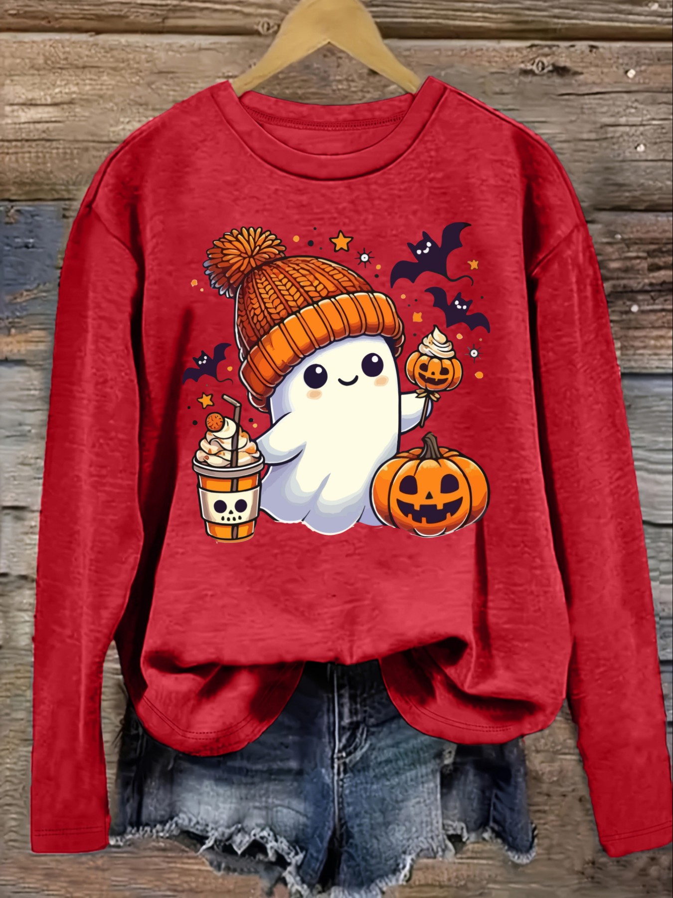Women's Casual Long Sleeve Cre - đánh giá và giá Winter Clothing Design