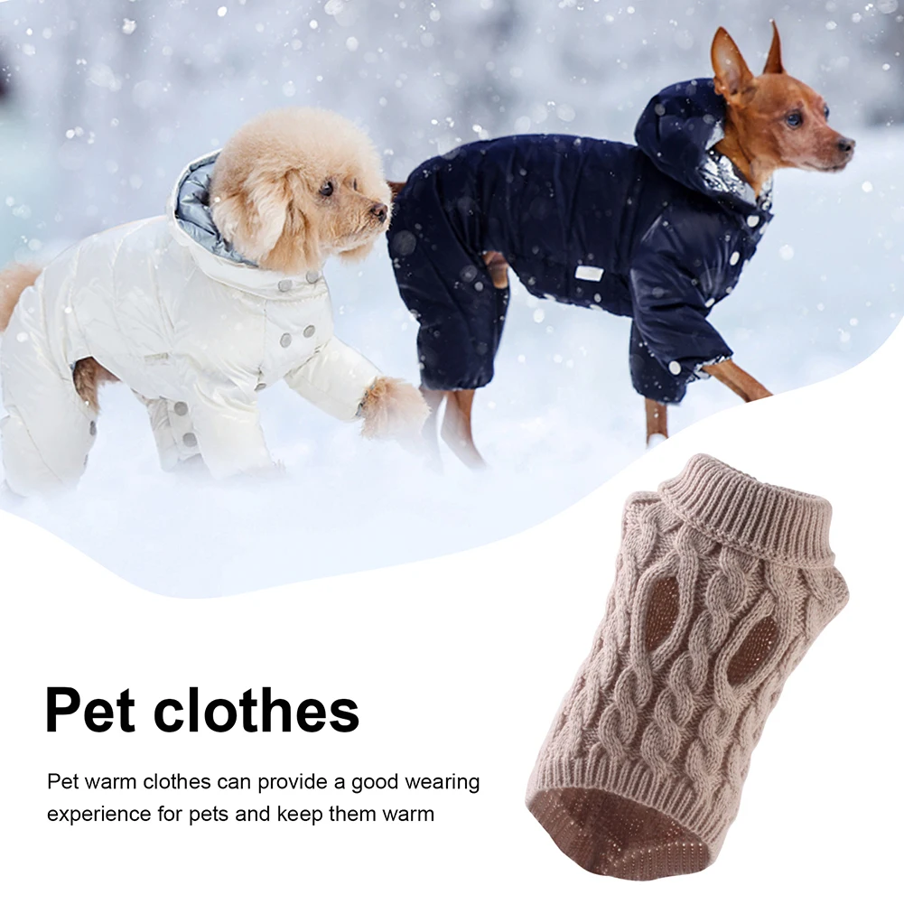 2026 Turtleneck Knitted Pet Sw - đánh giá và giá Winter Clothing Trends 2026