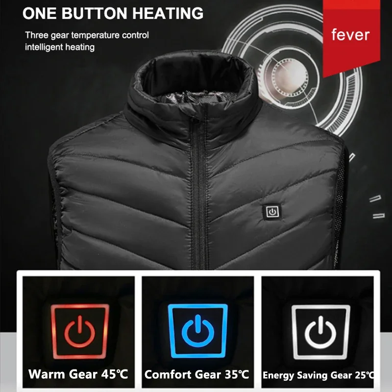 PHMAX Heated Vest Winter Warm  - đánh giá và giá Winter Under Clothing