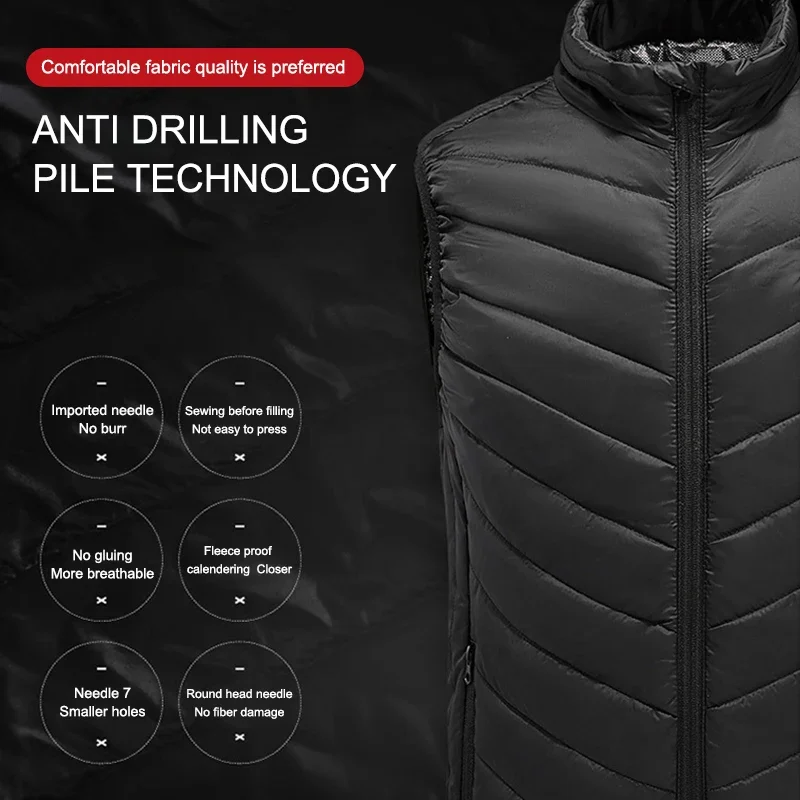PHMAX Heated Vest Winter Warm  - đánh giá và giá Winter Under Clothing