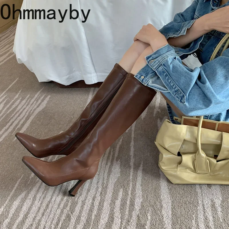 Mùa Đông Nữ Dài Giày Bốt Thời  - đánh giá và giá Winter Clothing Korea