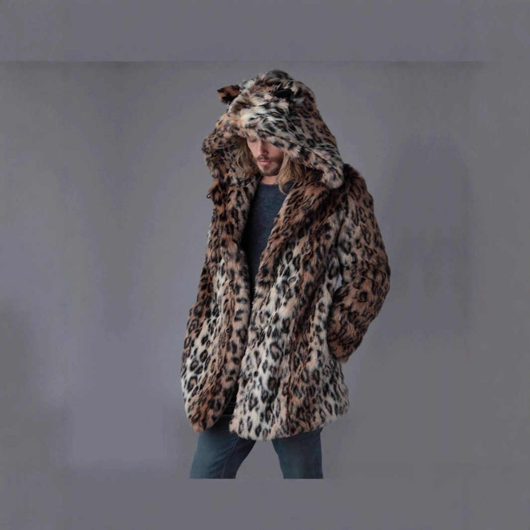 Men Faux Fur Jacket Winter Coa - đánh giá và giá Winter Clothing Pk