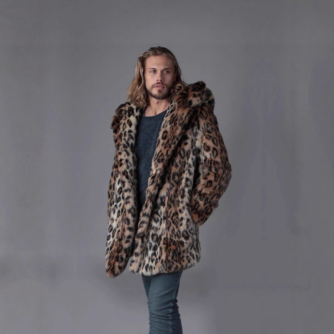 Men Faux Fur Jacket Winter Coa - đánh giá và giá Winter Clothing Pk