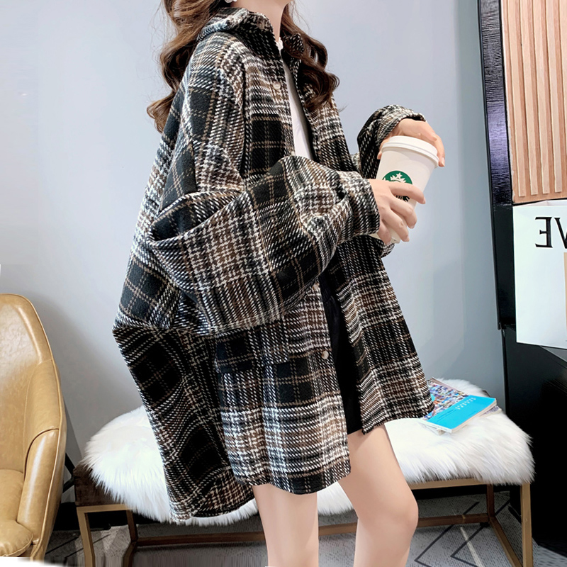 Thickened Shaven Plaid Shirt W - đánh giá và giá Winter Clothing Store