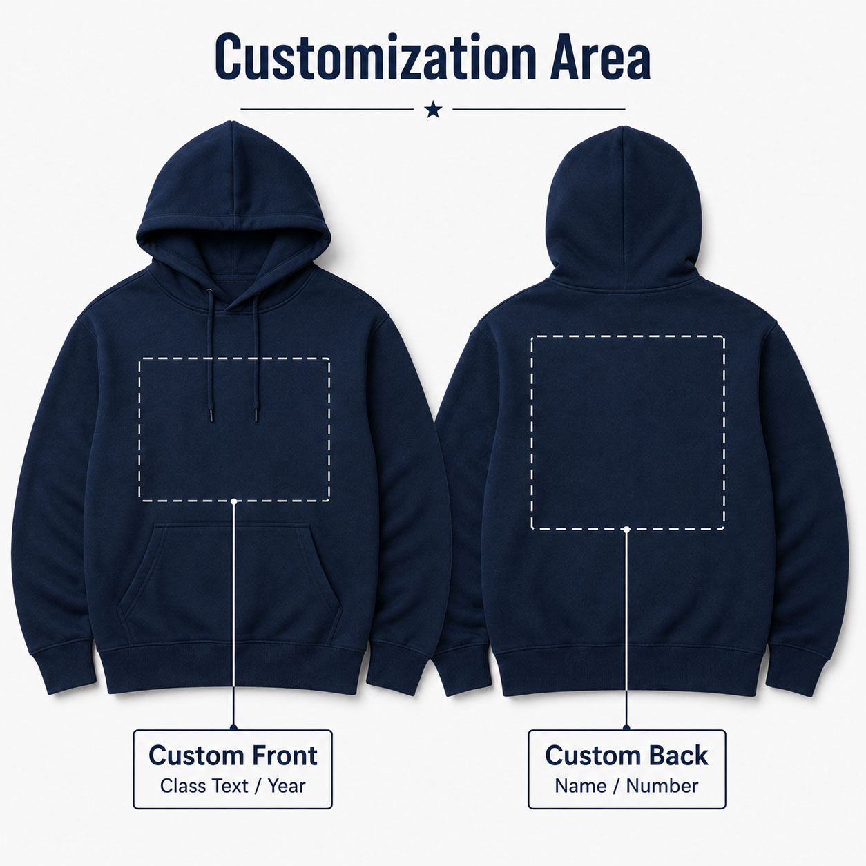 Class Hoodie Graduation Unisex - đánh giá và giá Winter Clothing Name