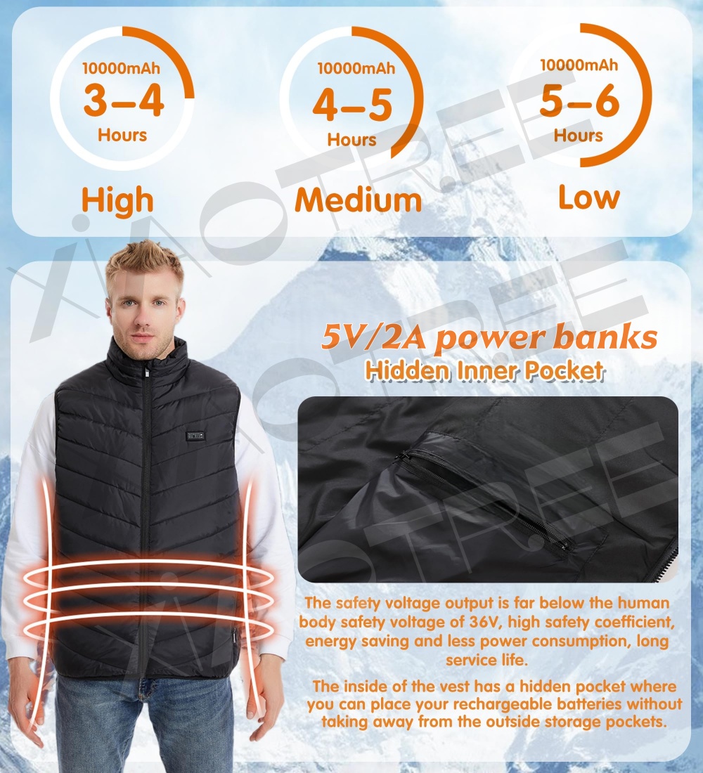 28/9 Areas Heated Vest Men Jac - đánh giá và giá Winter Clothing Pk