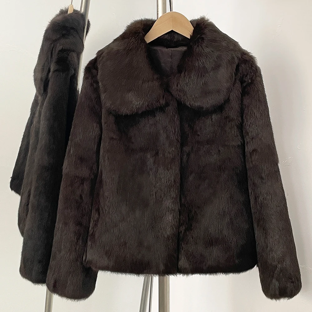 2025 New Short Natural Rabbit  - đánh giá và giá Winter Clothing Store