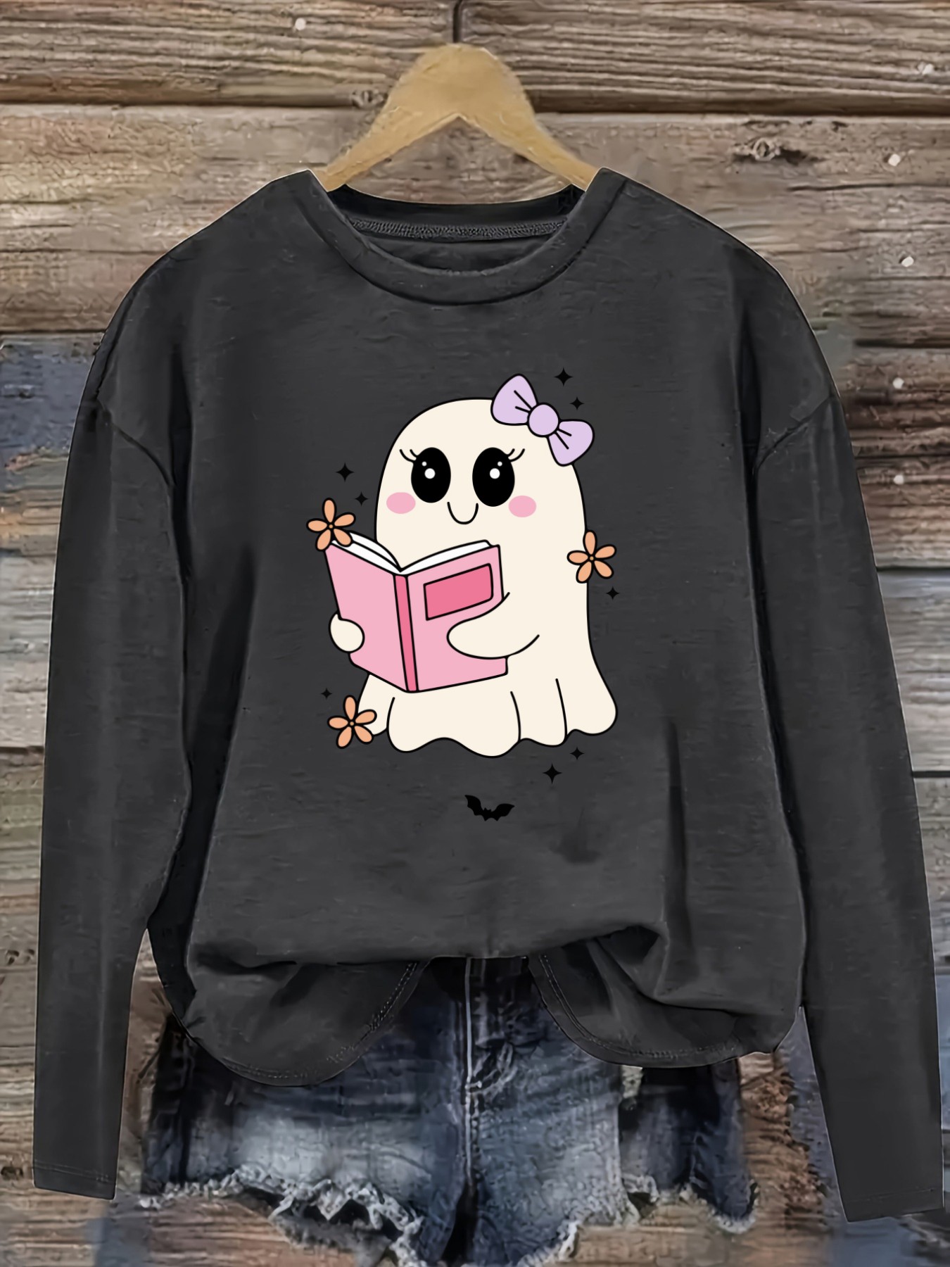 Women's Casual Long Sleeve Cre - đánh giá và giá Winter Clothing Design