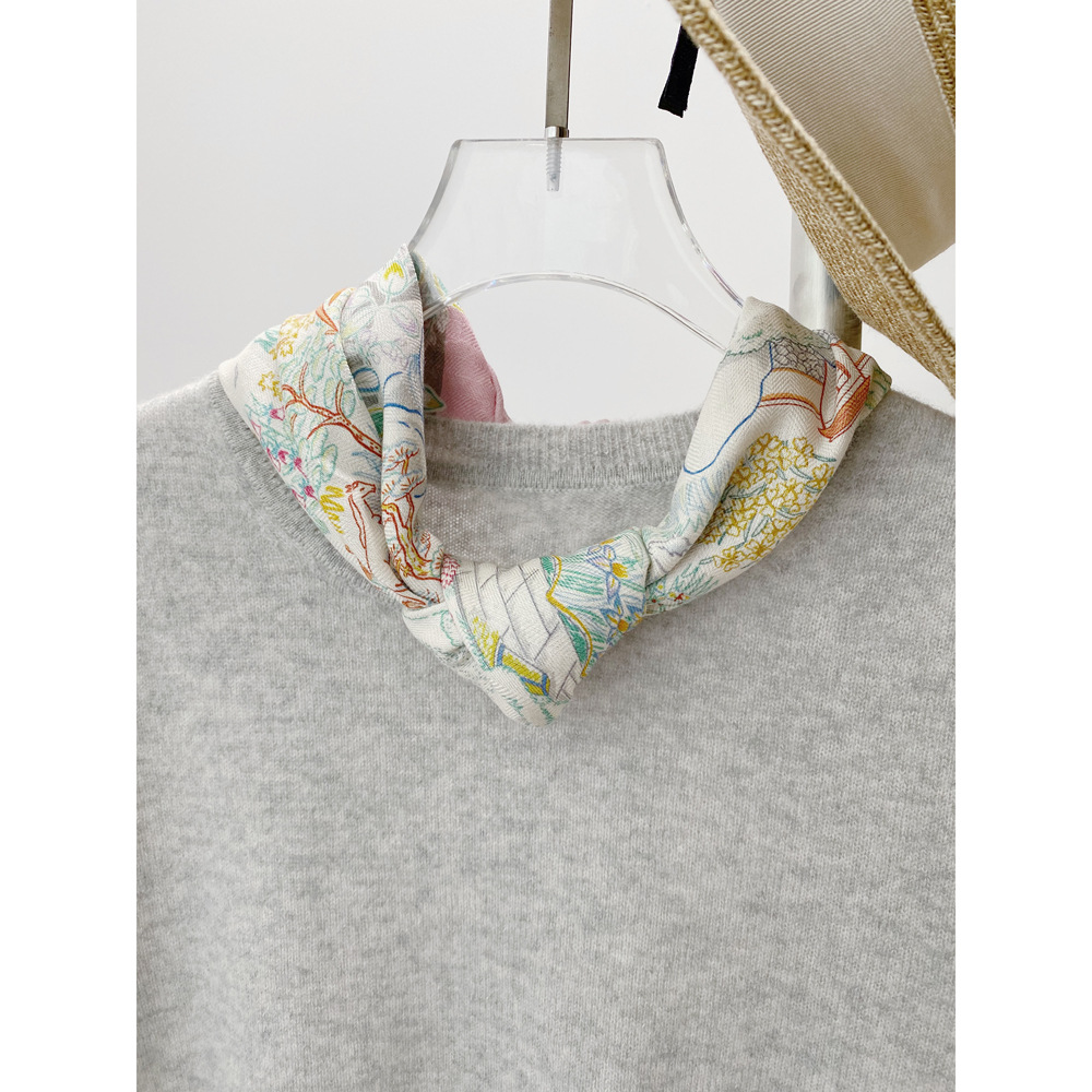 Double Face Scarf Women Silk W - đánh giá và giá Winter Clothing Hong Kong