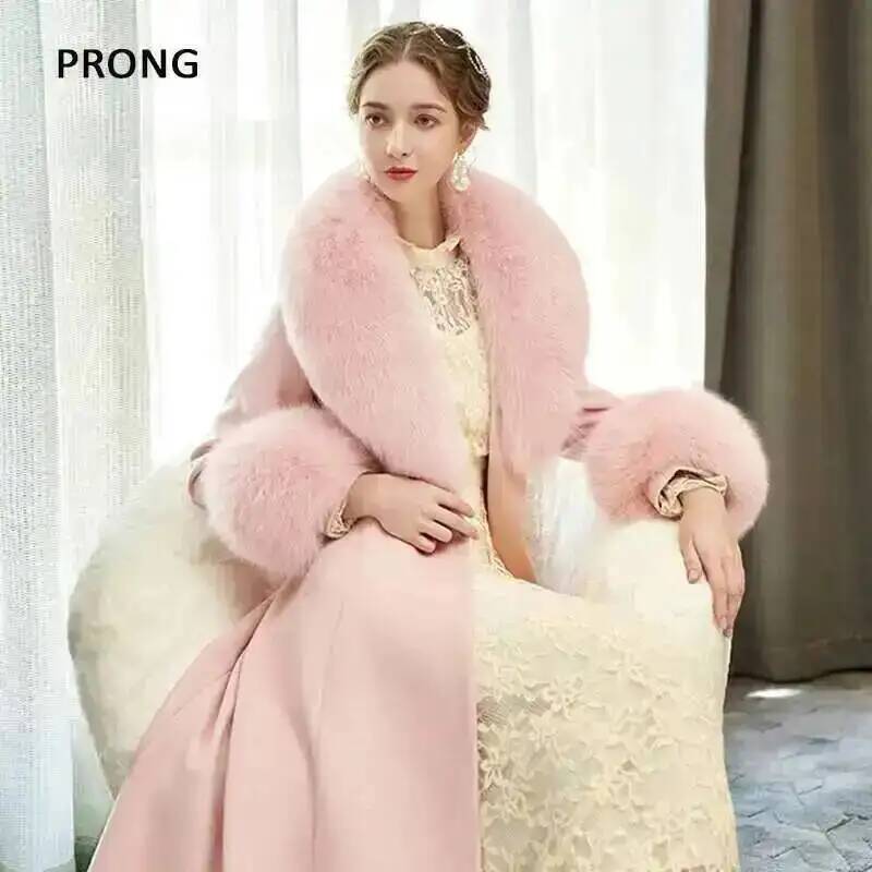100% Real Fox Fur Collar Winte - đánh giá và giá Winter Clothing Pk