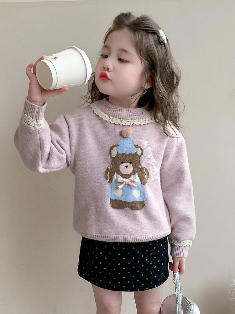 Sweet Style Bear Print Lace  G - đánh giá và giá Winter Under Clothing