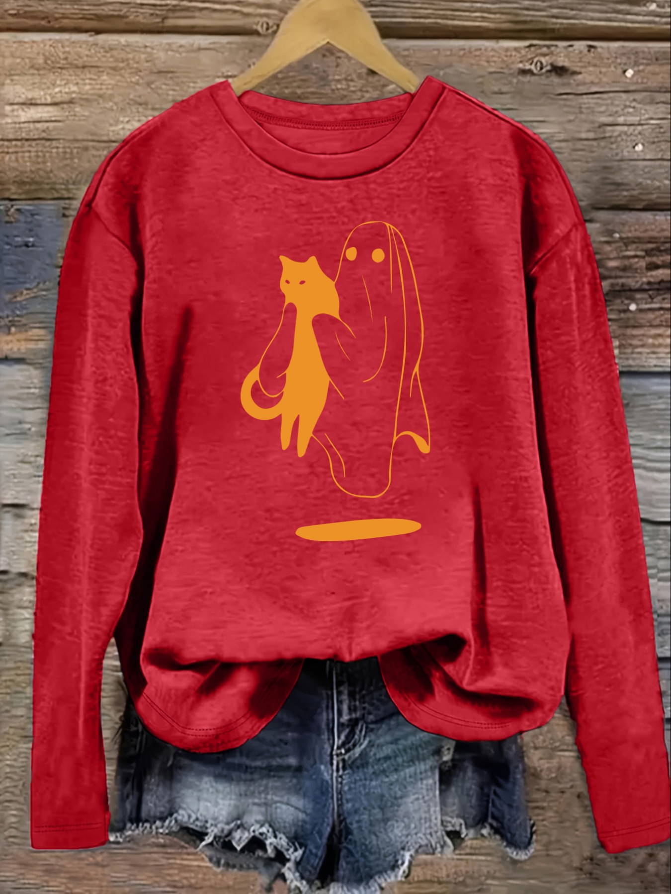 Women's Casual Long Sleeve Cre - đánh giá và giá Winter Clothing Design