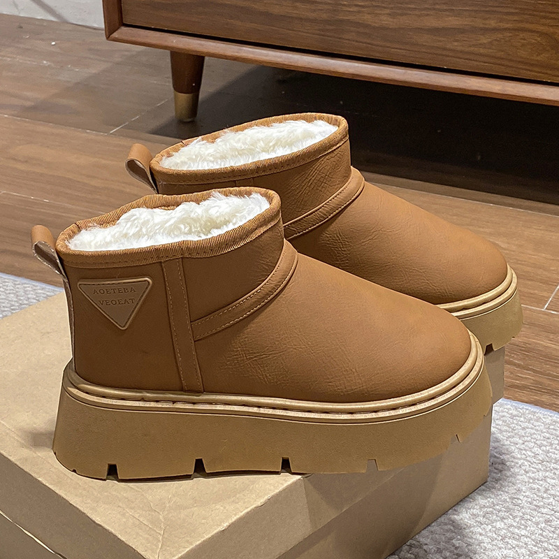 Women's Thick Bottom Snow Boot - đánh giá và giá Winter Clothing Korea