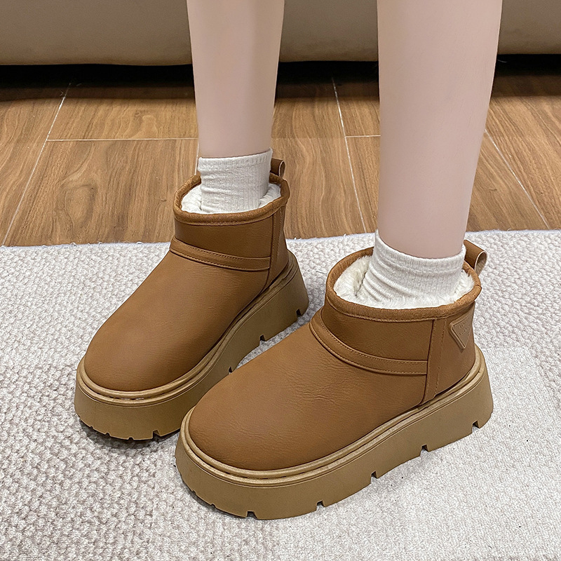 Women's Thick Bottom Snow Boot - đánh giá và giá Winter Clothing Korea