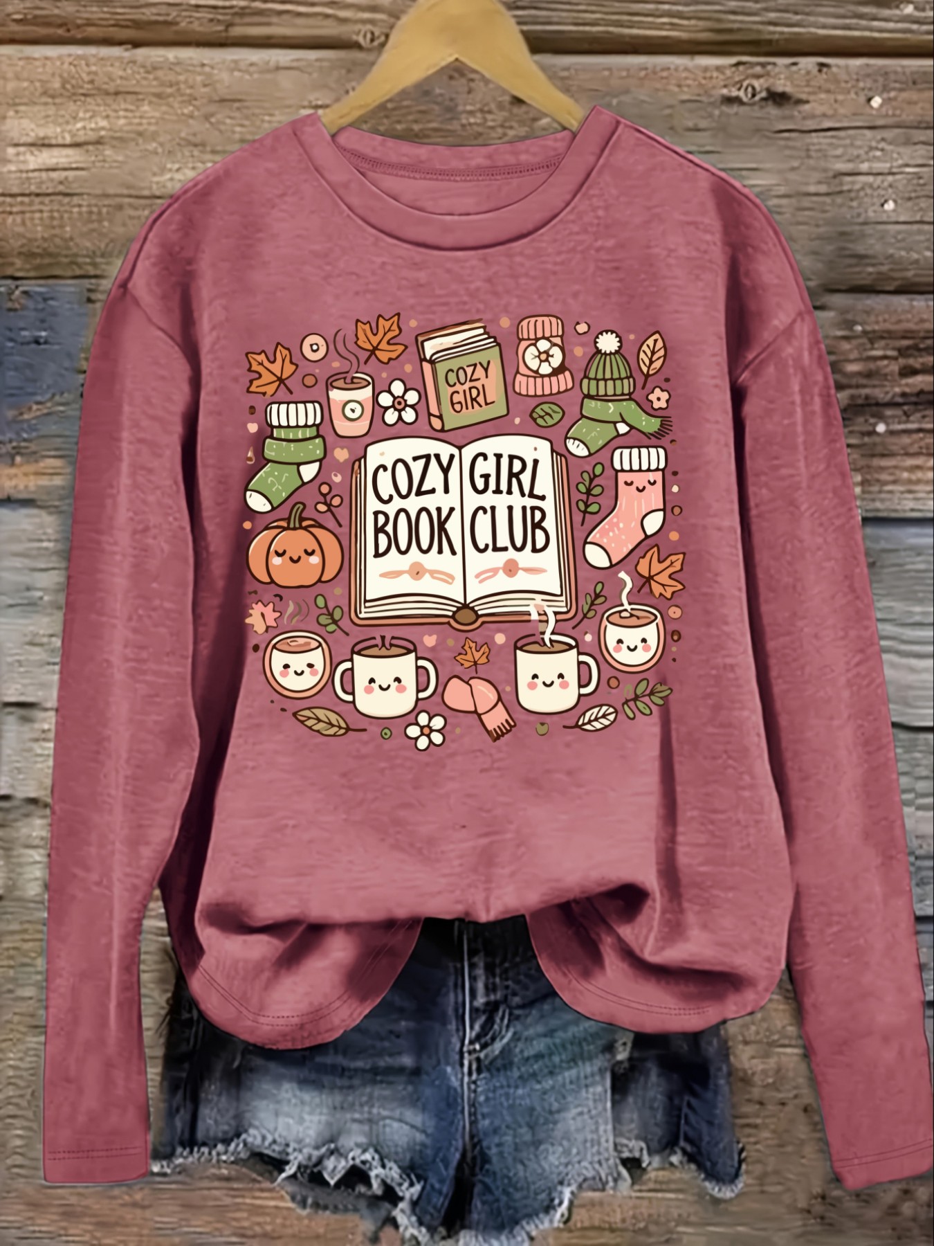 Women's Casual Long Sleeve Cre - đánh giá và giá Winter Clothing Design